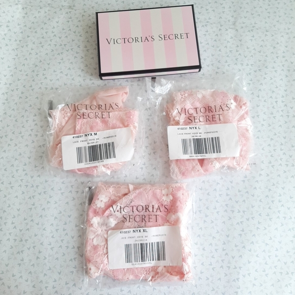 BODY BY VICTORIA Lace-front Bikini Panty - Picture 9 of 10